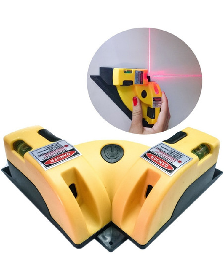 Nivelador Laser Escuadra Nivel En 90° Angulo Recto