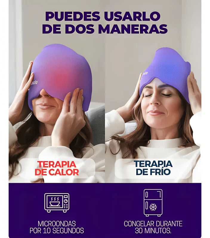 GORRO GEL, Para Dolor De Cabeza