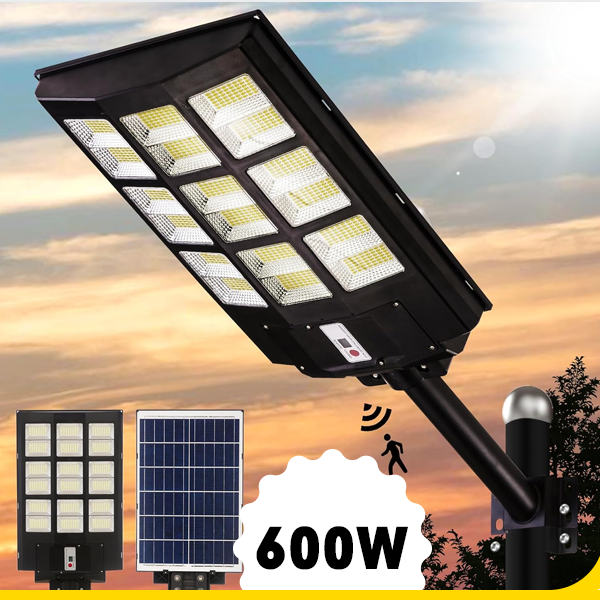 Farola solar de 600 WATTS / VATIOS