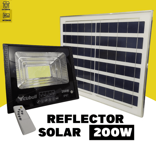 REFLECTOR SOLAR DE 200 WATTS